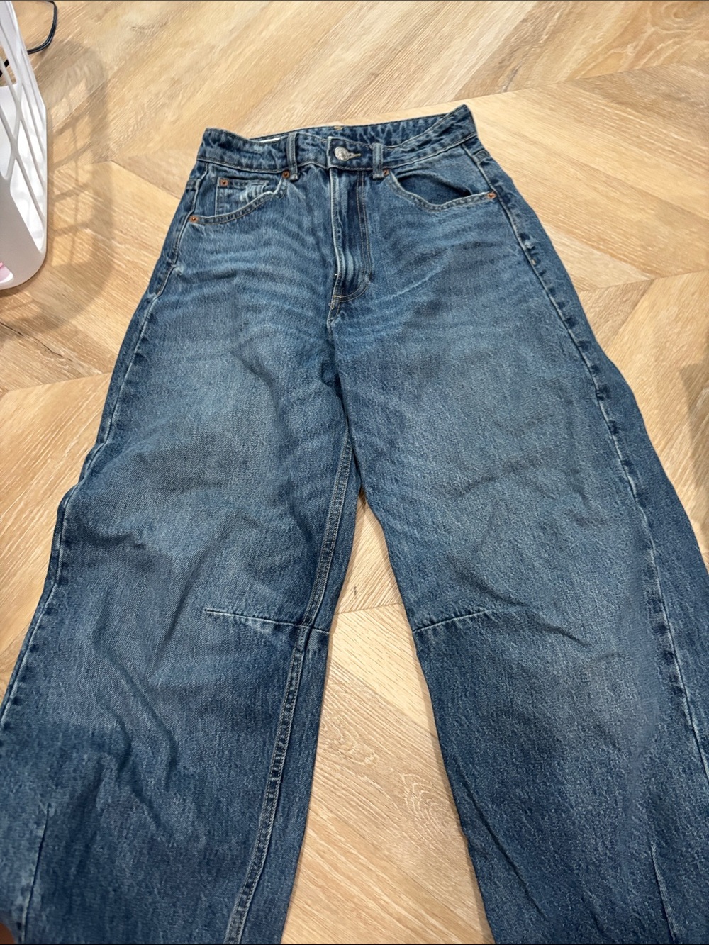 Zara balloon jeans